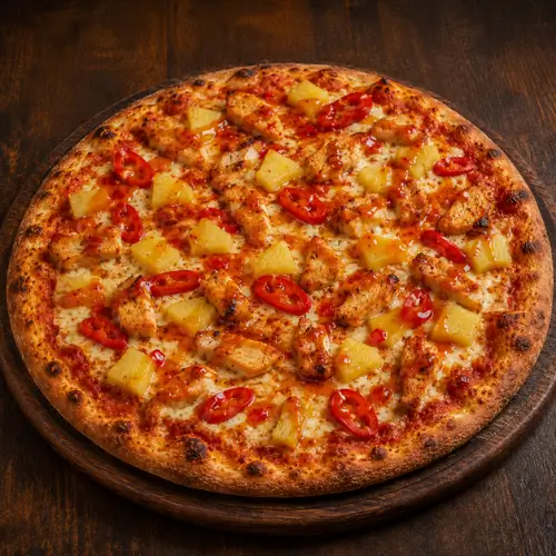 Sweet Chilli Chicken Gourmet Pizza