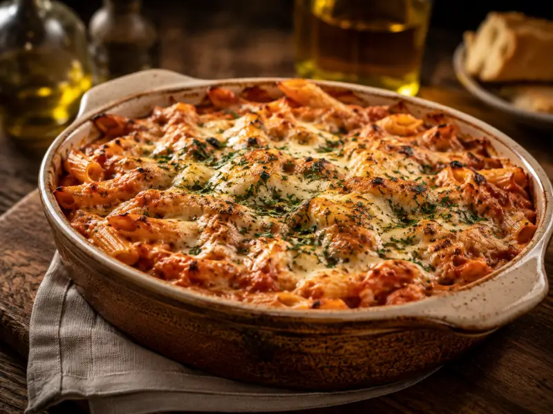 Vini’s Menu_ Baked Pasta